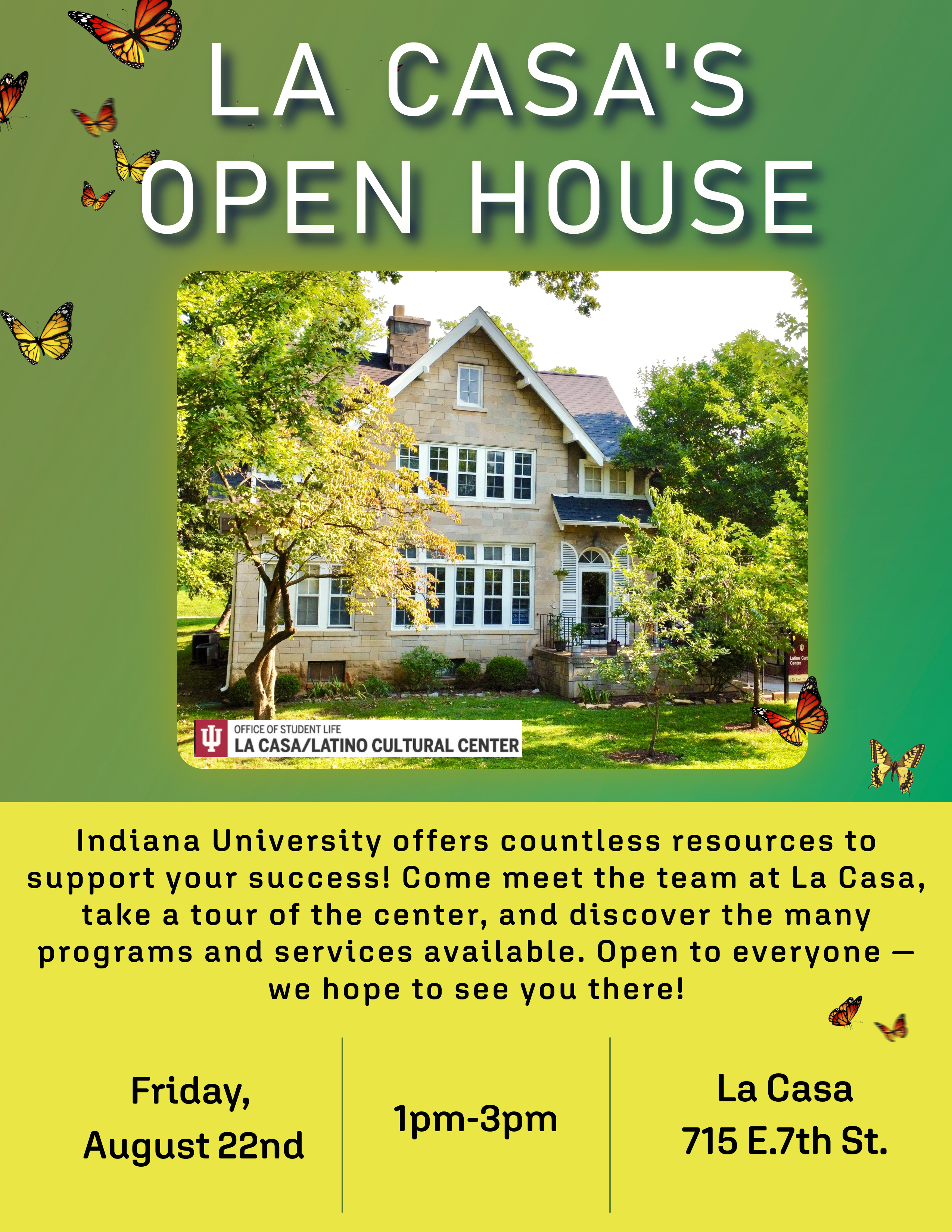 La Casa Open House Fall 2025