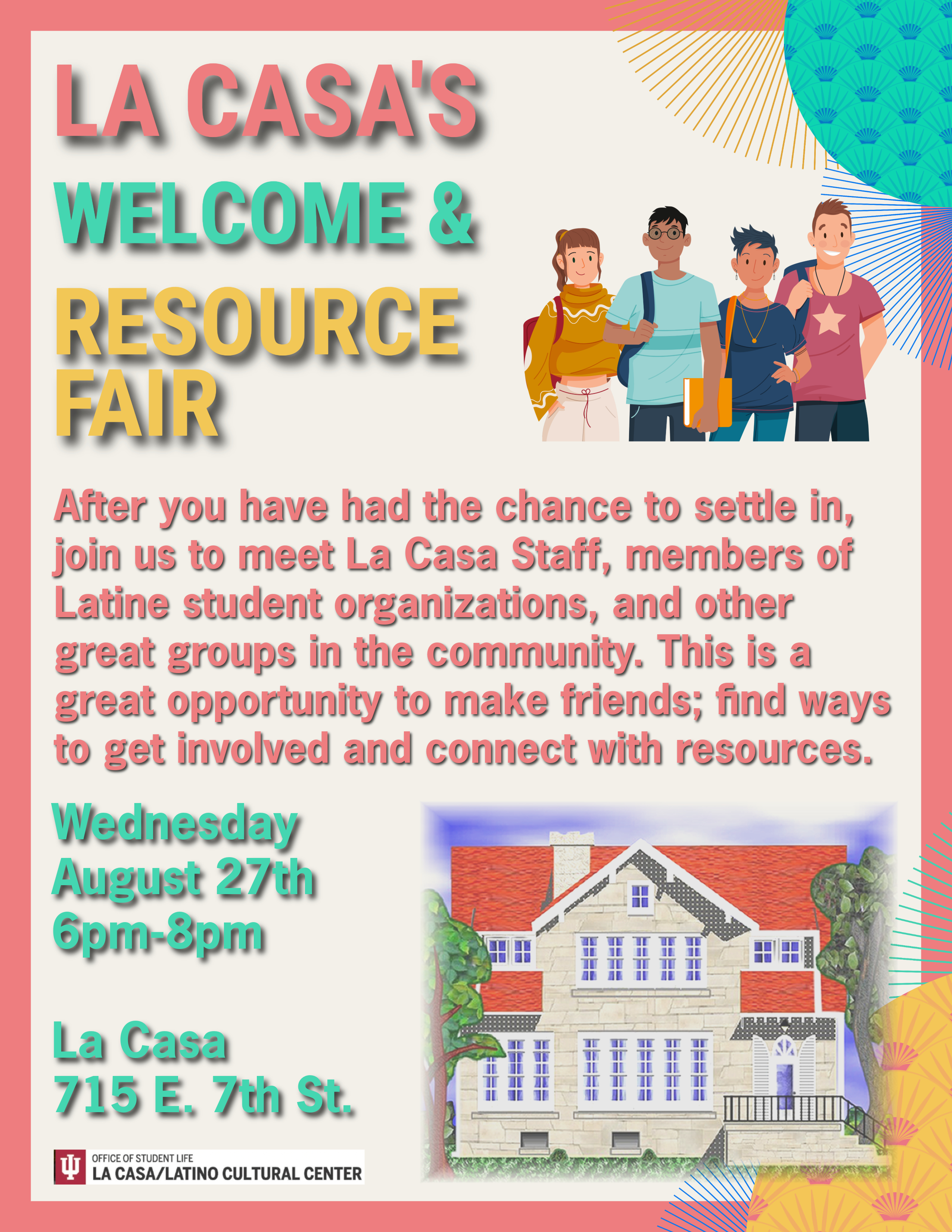 La Casa Welcome and Resource Fair Fall 2025